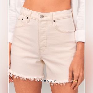 COPY - Abercrombie & fitch High Rise Dad Short